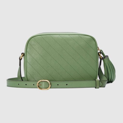 Gucci Blondie Small Shoulder Bag Green Leather - Image 2