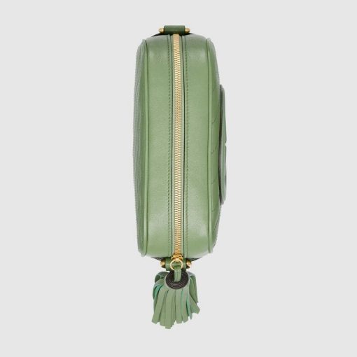 Gucci Blondie Small Shoulder Bag Green Leather - Image 7