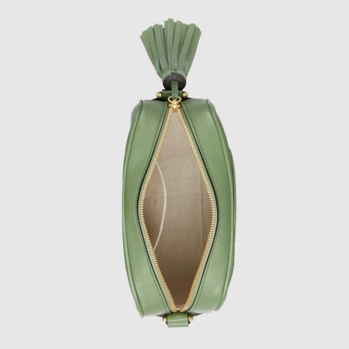 Gucci Blondie Small Shoulder Bag Green Leather - Image 8