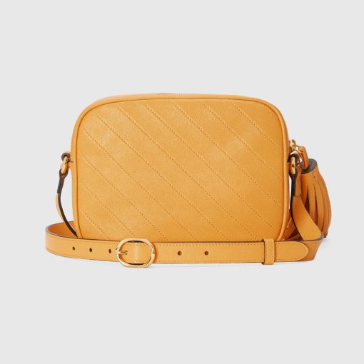 Gucci Blondie Small Shoulder Bag Yellow Leather - Image 2