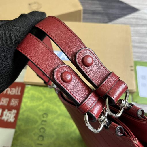 Gucci Blondie Small Tote Bag Red Leather - Image 7