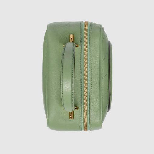 Gucci Blondie Top Handle Bag Light Green Leather - Image 7