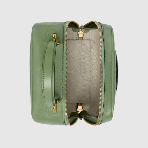 Gucci Blondie Top Handle Bag Light Green Leather - Image 8