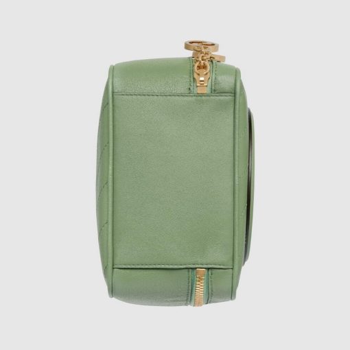 Gucci Blondie Top Handle Bag Light Green Leather - Image 9