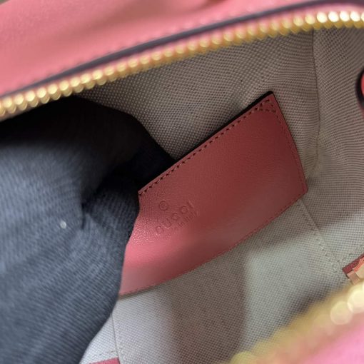 Gucci Blondie Top Handle Bag Pink Leather - Image 11