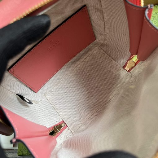 Gucci Blondie Top Handle Bag Pink Leather - Image 10