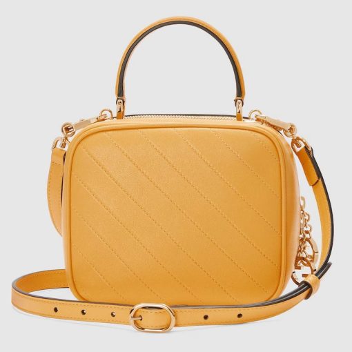 Gucci Blondie Top Handle Bag Yellow Leather - Image 2