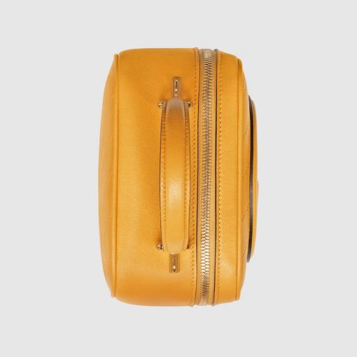 Gucci Blondie Top Handle Bag Yellow Leather - Image 7