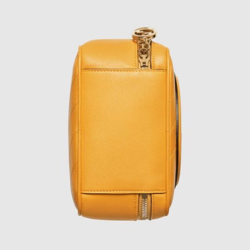 Gucci Blondie Top Handle Bag Yellow Leather - Image 9