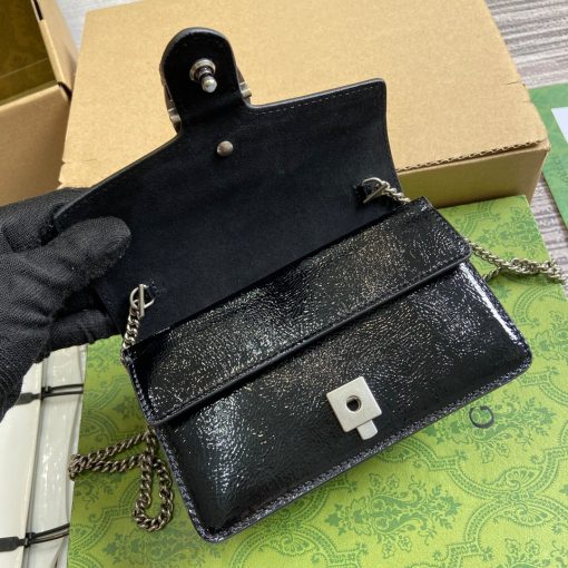 Gucci Dionysus Super Mini Bag Black - Image 11