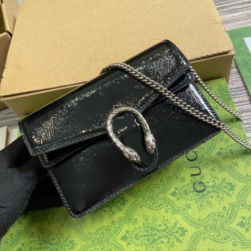 Gucci Dionysus Super Mini Bag Black - Image 9