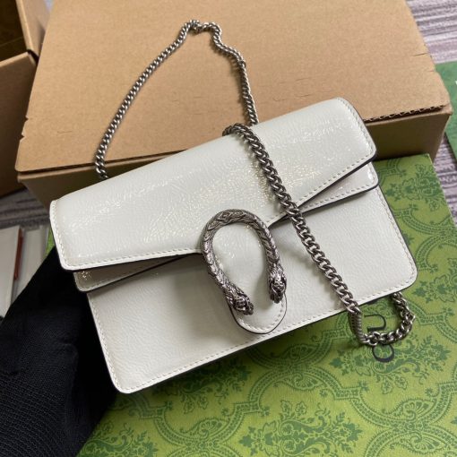 Gucci Dionysus Super Mini Bag Light Gray - Image 7