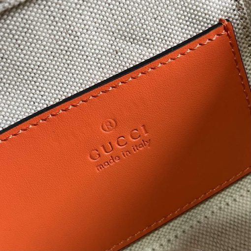 Gucci GG Matelasse Top Handle Mini Bag Orange - Image 11