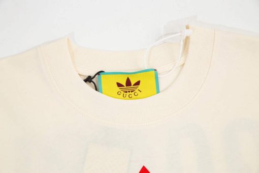 Gucci Adidas x Gucci Cotton Jersey Men Women’s T-shirt - Image 3