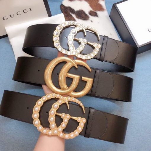 Gucci Belts Designer GG Buckle Leisure Belt Wide 70cm - Image 2