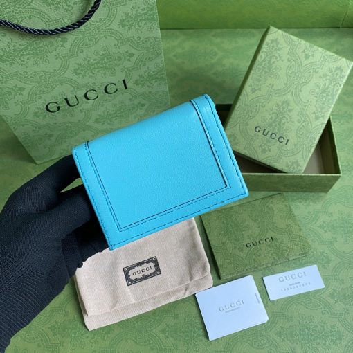 Gucci Diana Card Case Wallet in Blue - Image 2