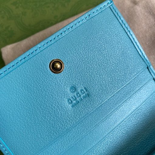 Gucci Diana Card Case Wallet in Blue - Image 7