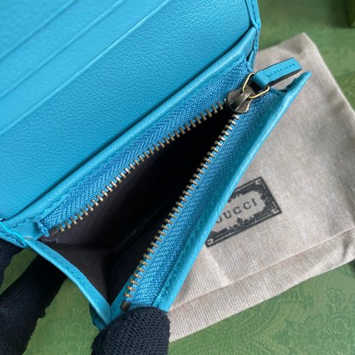 Gucci Diana Card Case Wallet in Blue - Image 8