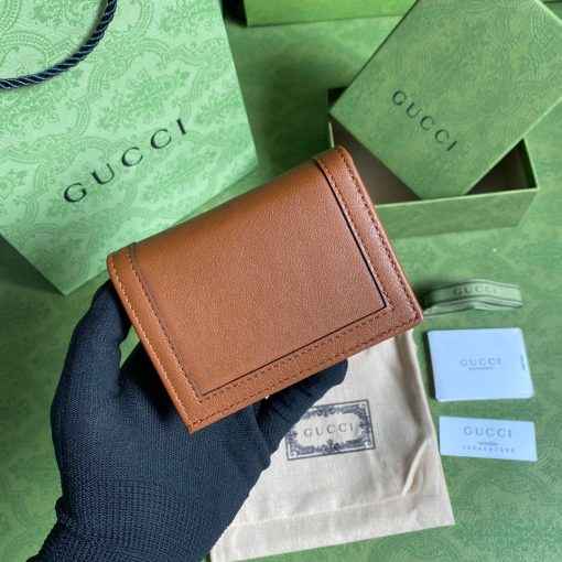 Gucci Diana Card Case Wallet in Brown - Image 2