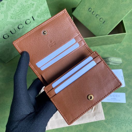 Gucci Diana Card Case Wallet in Brown - Image 6