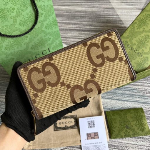 Gucci Gucci Diana jumbo GG wallet Brown