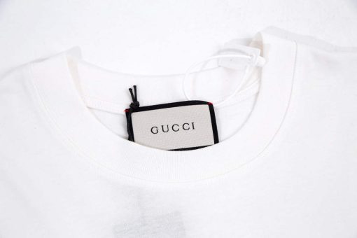 Gucci Logo print cotton jersey Men Women’s T-shirt - Image 3