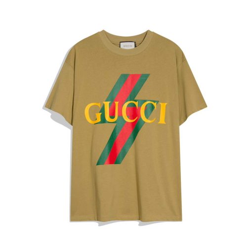 Gucci Logo print cotton jersey Men Women’s T-shirt
