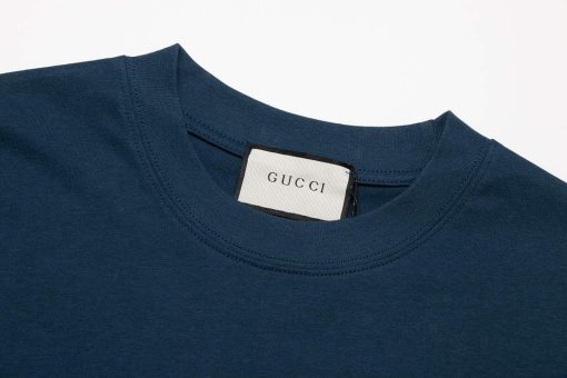 Gucci Logo print cotton jersey Men Women’s T-shirt - Image 6
