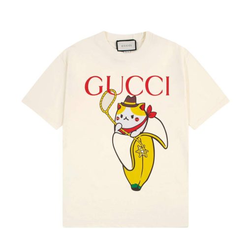 Gucci Logo print cotton jersey Men Women’s T-shirt