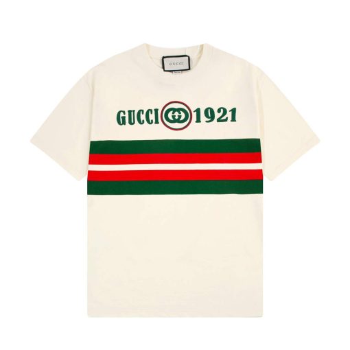 Gucci Logo print cotton jersey Men Women’s T-shirt