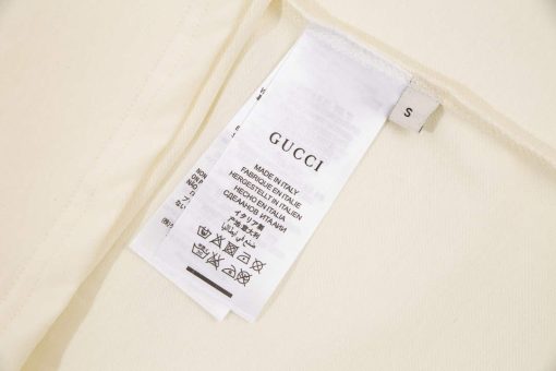 Gucci Logo print cotton jersey Men Women’s T-shirt - Image 9