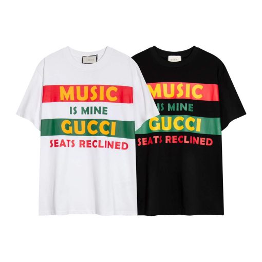 Gucci Logo print cotton jersey Men Women’s T-shirt - Image 9