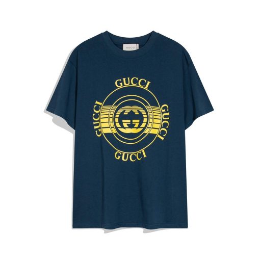 Gucci Logo print cotton jersey Men Women’s T-shirt