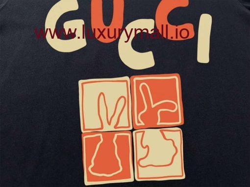 Gucci Men’s Women’s Short Sleeve T-shirt - Image 3