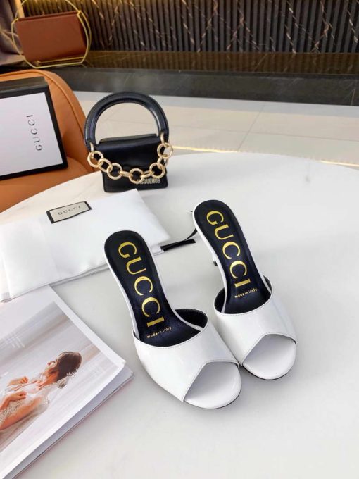 Gucci Sandals Designer Gucci Slippers White - Image 2