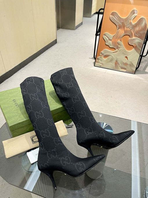 Gucci Shoes Style 715584 AFE70 2341 Gucci women’s knee-high boot - Image 4