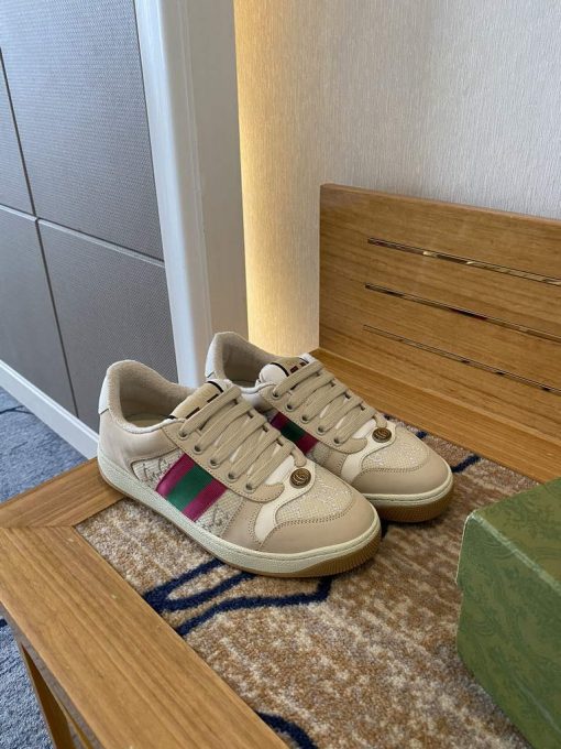 Gucci Women Men’s Screener GG Sneaker