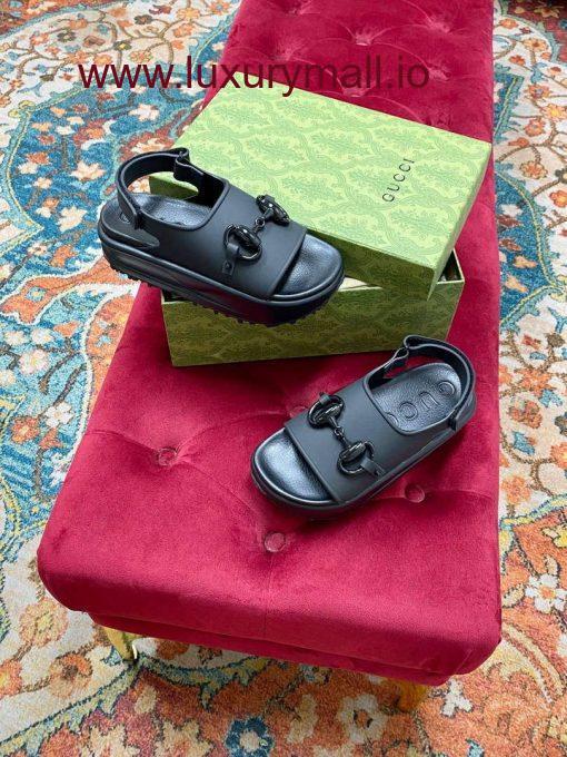 Gucci Women’s Horsebit Flatform Sandal - Image 3