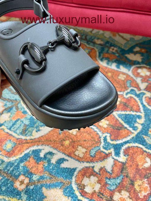 Gucci Women’s Horsebit Flatform Sandal - Image 7