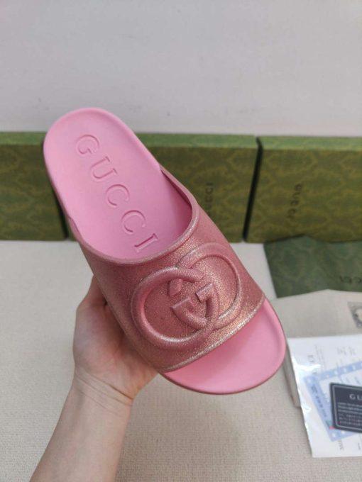 Gucci Women’s Slide With Interlocking G - Image 7