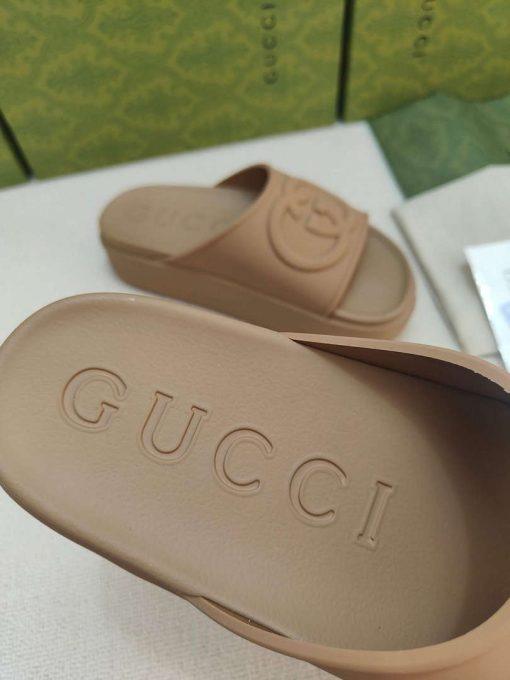 Gucci Women’s Slide With Interlocking G - Image 8