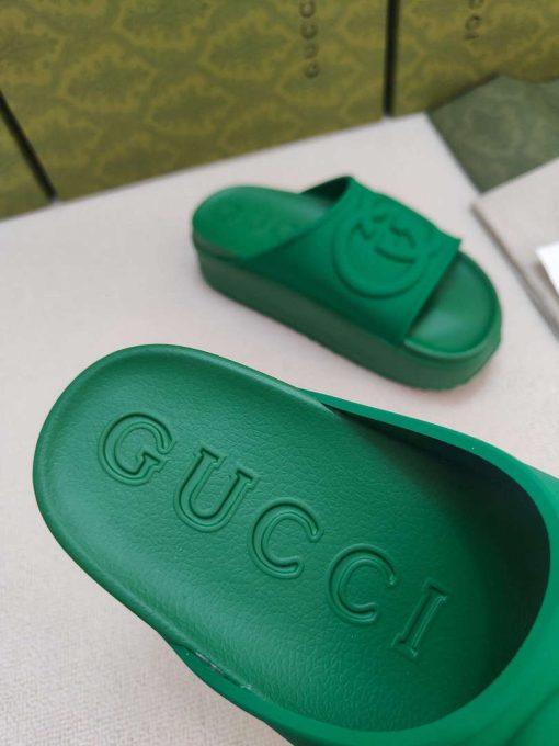 Gucci Women’s Slide With Interlocking G - Image 8