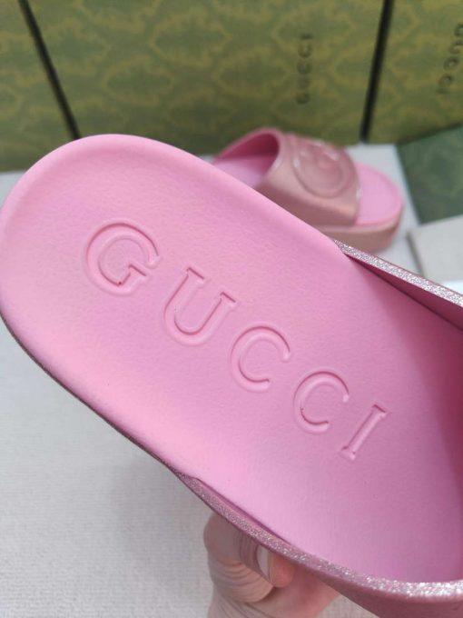 Gucci Women’s Slide With Interlocking G - Image 9