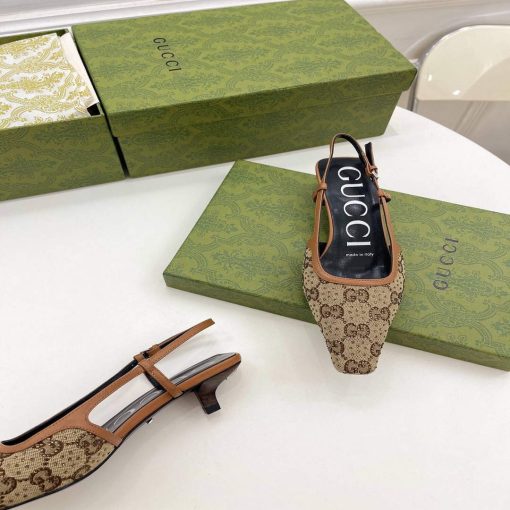 Gucci Women’s Slippers Designer Gucci Sandals Flats Shoes - Image 7