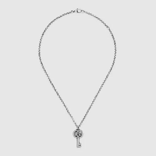 Gucci gucci double g key necklace silver - Image 2