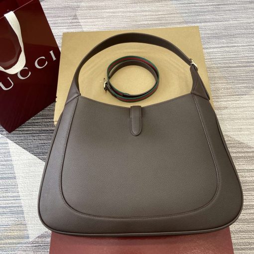 Gucci Jackie Large Shoulder Bag Brown - Image 2