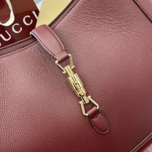 Gucci Jackie Large Shoulder Bag Red - Image 5