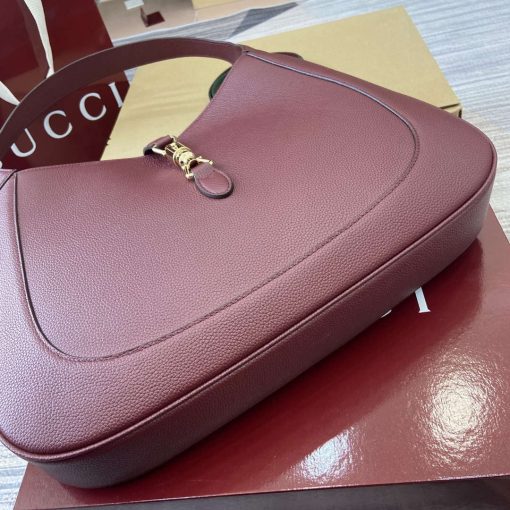 Gucci Jackie Large Shoulder Bag Red - Image 6