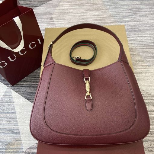 Gucci Jackie Large Shoulder Bag Red