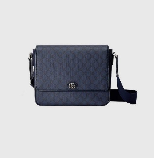 Gucci Ophidia Medium Messenger Bag Blue